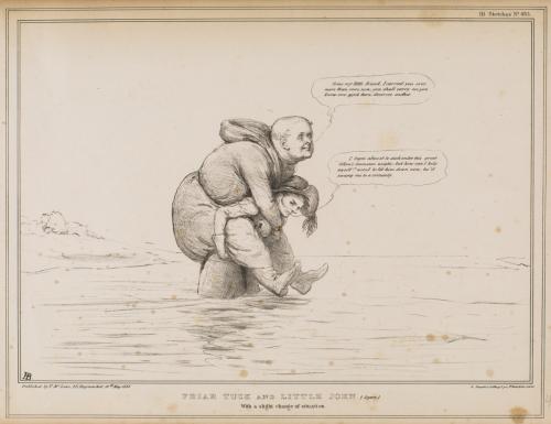 Friar Tuck and Little John (Again) With a Slight Change of Situation