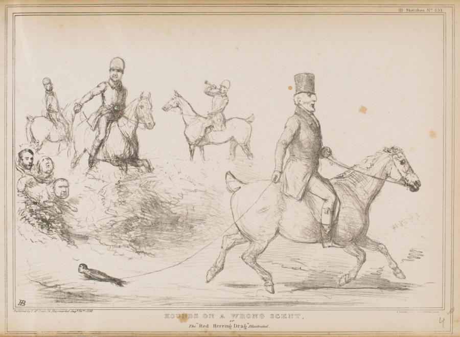 Hounds on a Wrong Scent, or The ‘Red Herring Drag