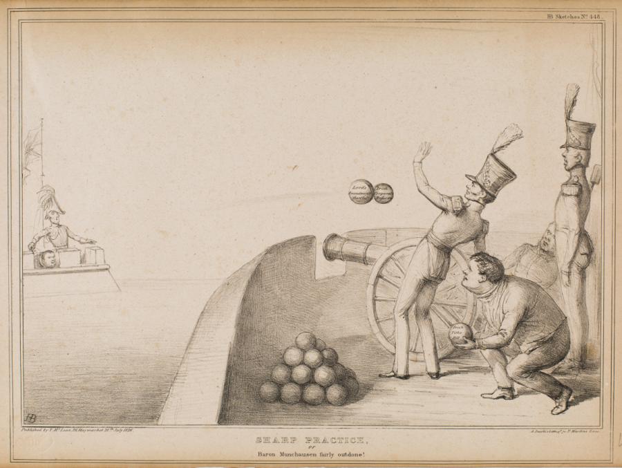 Sharp Practice or Baron Munchausen fairly outdone!