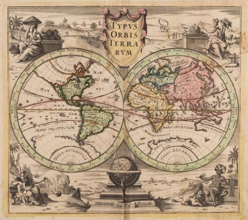Typus Orbis Terrarum cum Deo et Die