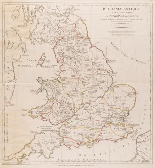 Britanniae Antiquae Tabula Geographica ex Aeui Romani Monumentis