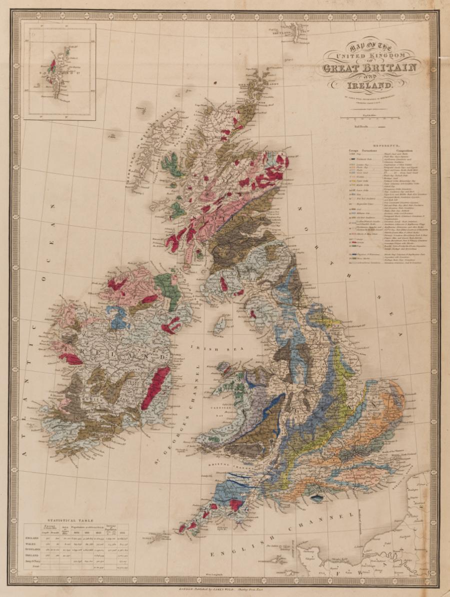 A Map of the United Kingdom of Great Britain and Ireland