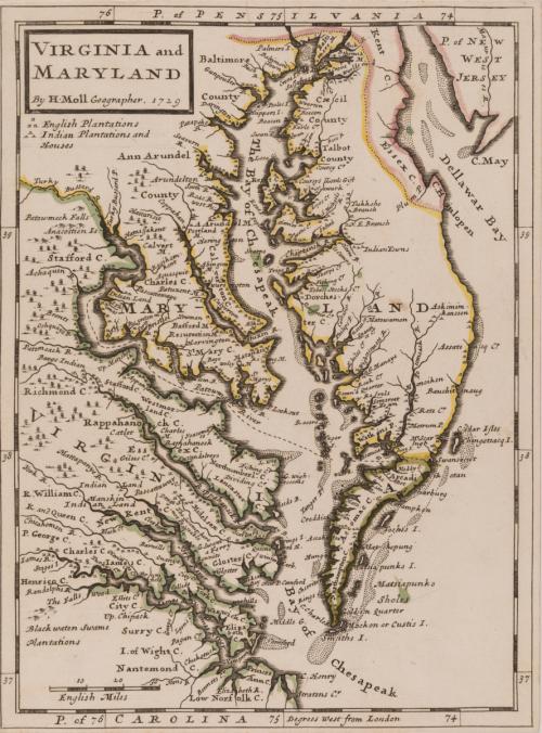 Virginia and Maryland