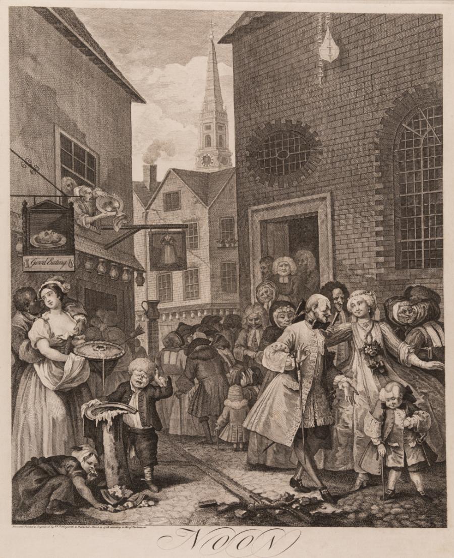 The Four Times of the Day, Plate II, ‘Noon’