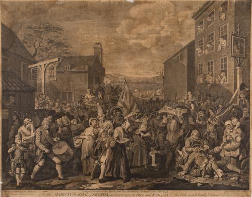 March of the Guards Towards Scotland in the Year 1745