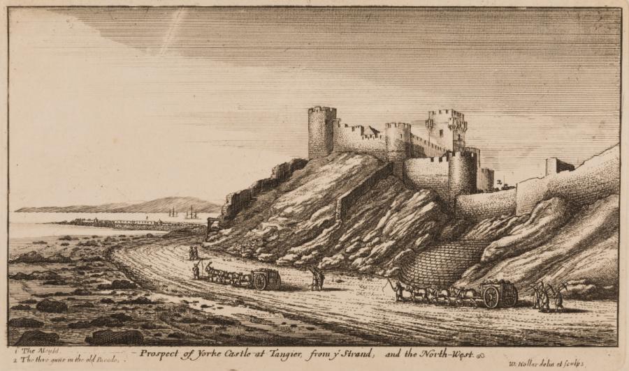 Prospect of Yorke Castle at Tangier from the Stand and the North-West