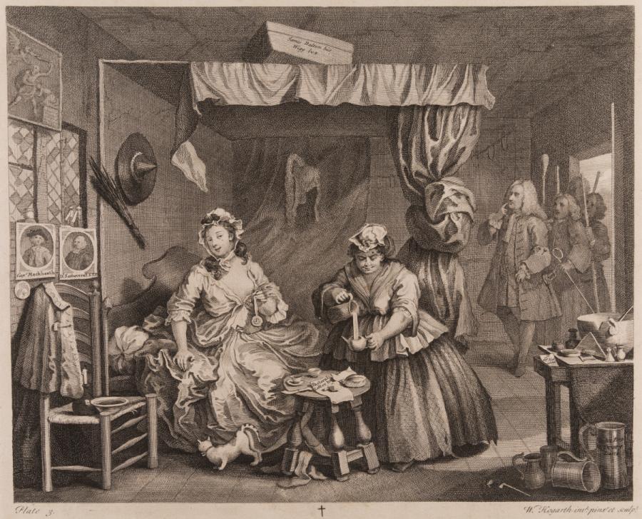 A Harlot’s Progress Plate 3