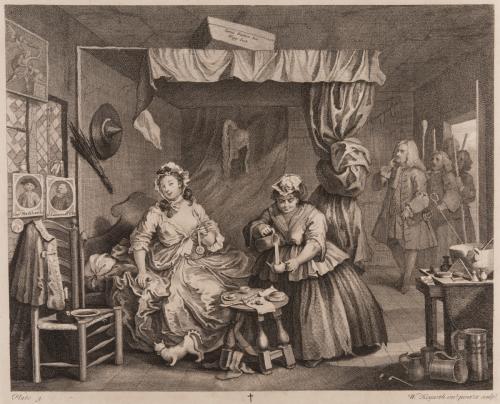 A Harlot’s Progress Plate 3