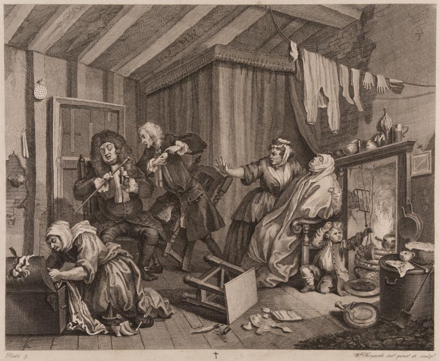 A Harlot’s Progress Plate 5