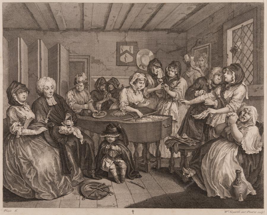 A Harlot’s Progress Plate 6