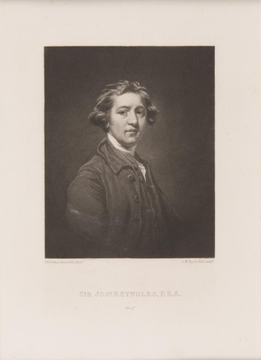Sir Joshua Reynolds, P.R.A. (proof)