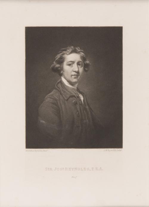 Sir Joshua Reynolds, P.R.A. (proof)