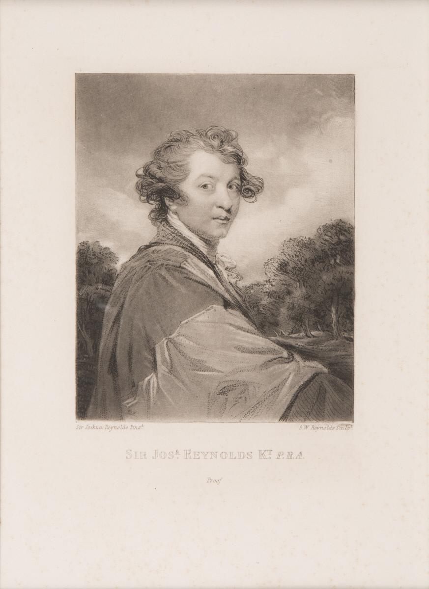 Sir Joshua Reynolds Kt. P.R.A. (proof)