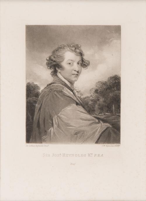 Sir Joshua Reynolds Kt. P.R.A. (proof)