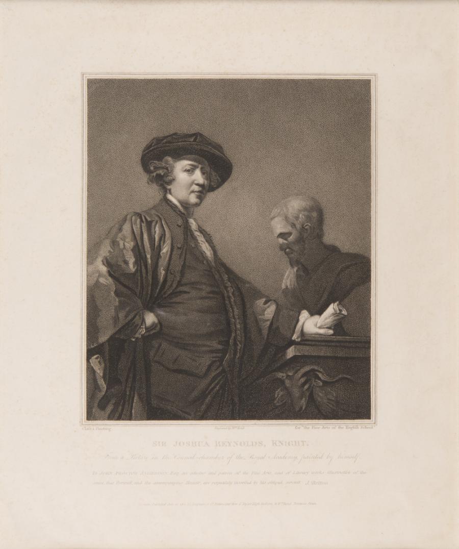 Portrait of Sir Joshua Reynolds (1723-1792)