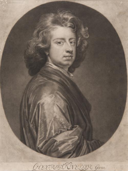 Portrait of Sir Godfrey Kneller (1646-1723)
