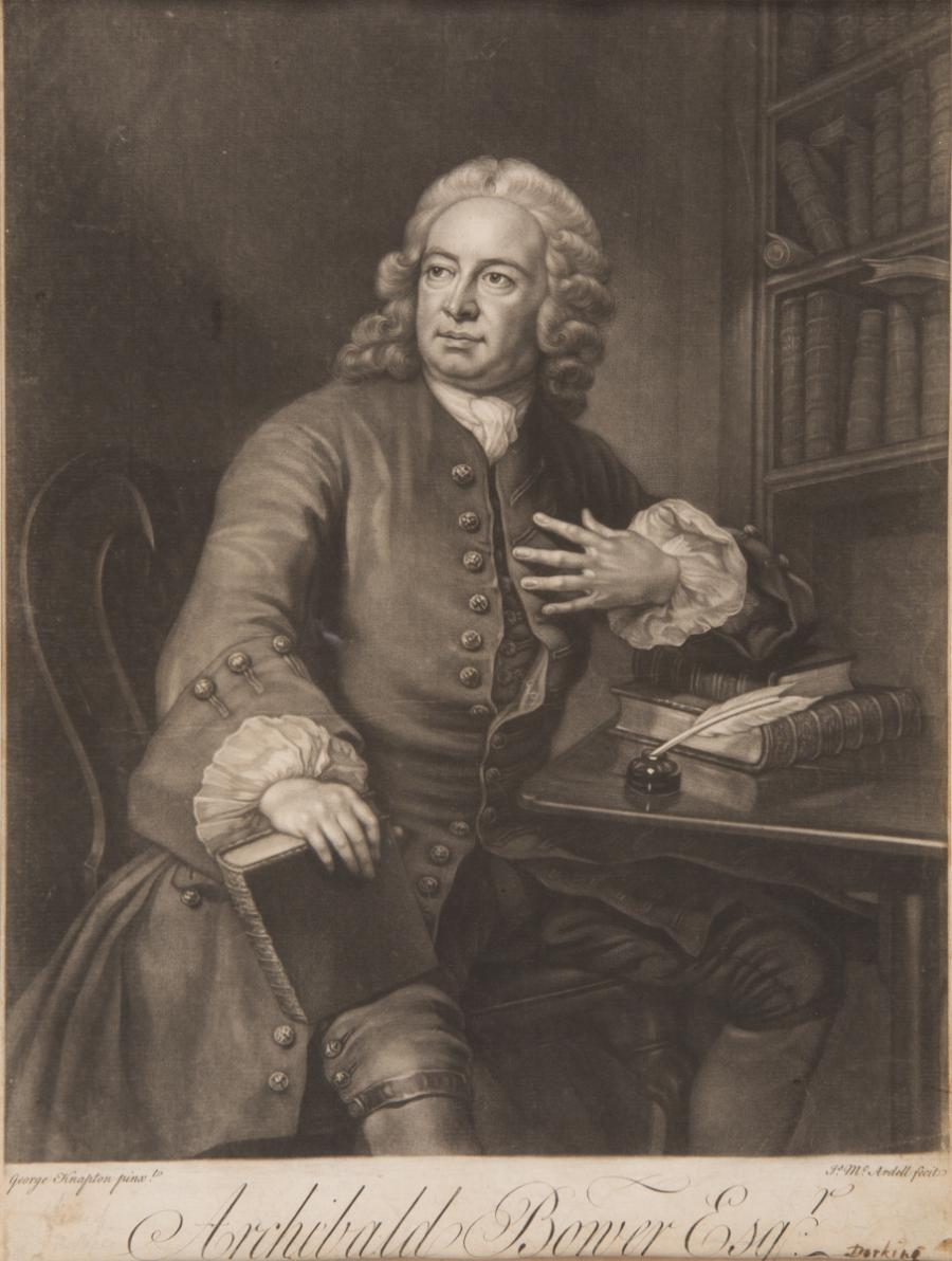 Portrait of Archibald Bower (1686-1755)