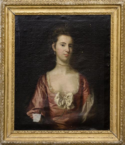 Portrait of a Lady in Rose