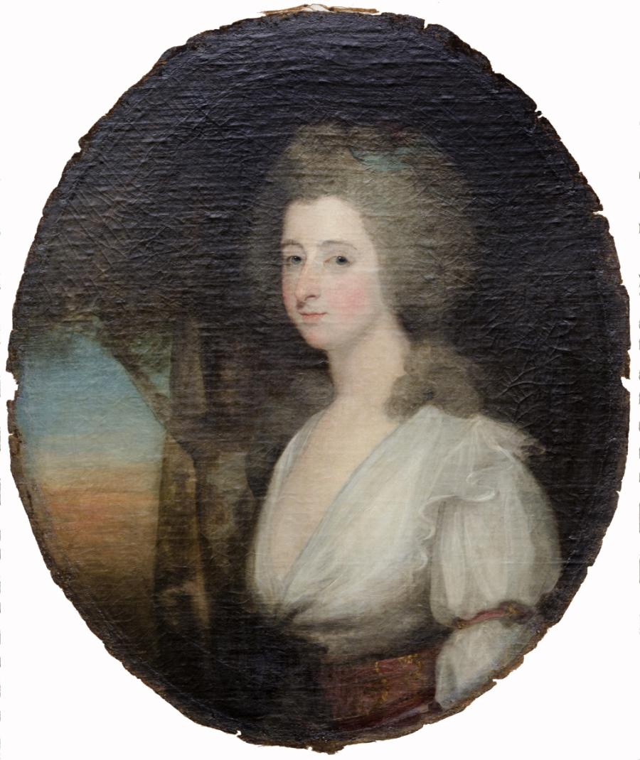 Portrait of Lady Margaretta Louisa, Daughter of Charles Earl of Castle, and Wife of Thomas Erskine Arthur Hall of Knockbrack, Ireland