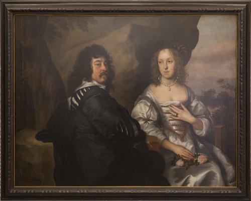 Portrait of John Tufton, 2nd Earl Thanet (1608-1666) and Margaret Sackville, his Wife (1614-1676)