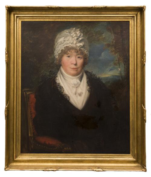 Portrait of Lady Clerk, Wife of John Clerk, Bart. of Penicuik, Scotland