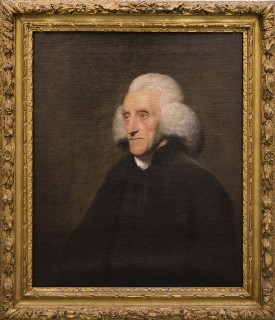 Portrait of Alan Johnson of Rushton Grange, Aged 79
