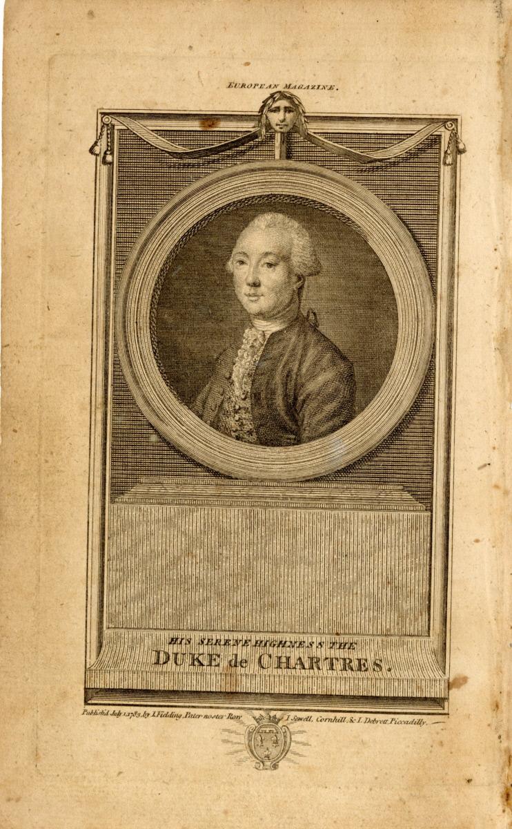 His Serene Highness the Duke of Chartres