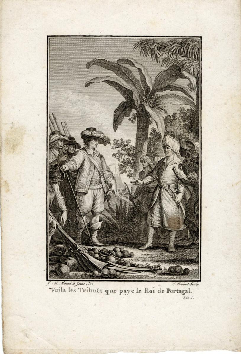 Voila les Tributs que paye le Roi de Portugal