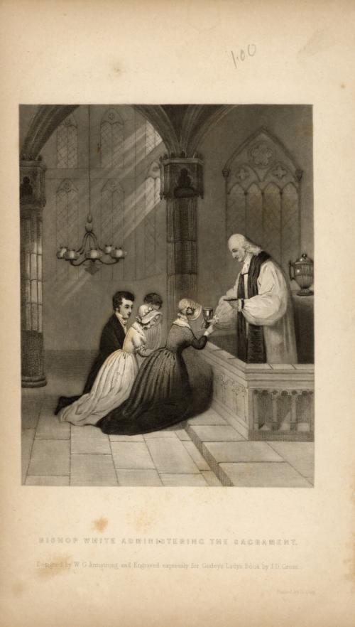Bishop White Administering the Sacrament