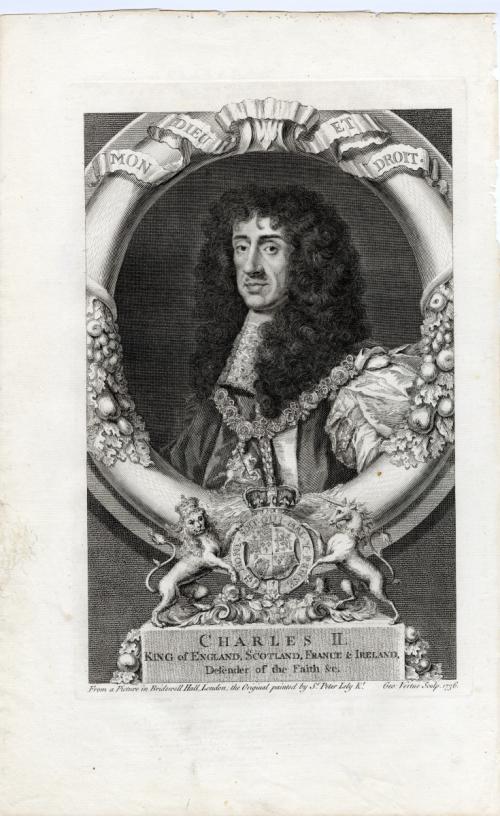 Charles II, King of England, Scotland, France, & Ireland, Defender of the Faith