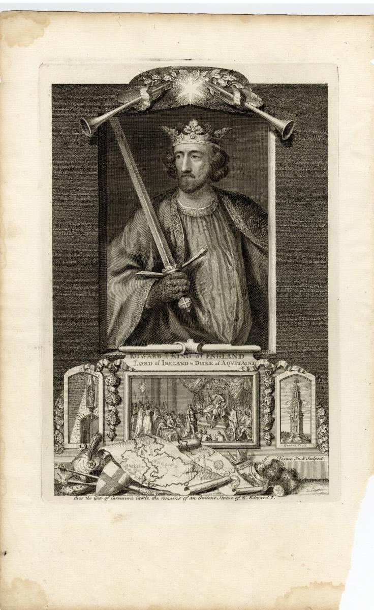Edward I, King of England, Lord of Ireland and Duke of Aquitaine