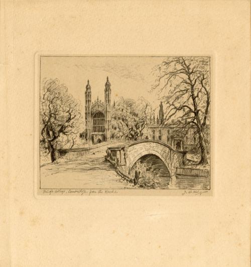 King's College, Cambridge, from the Backs