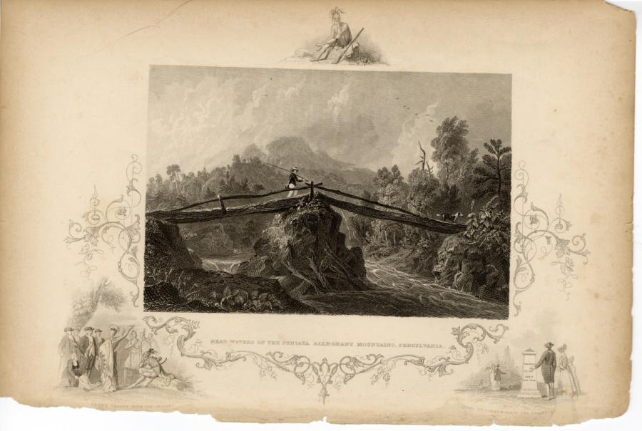 Head Waters of the Juniata Alleghany Mountains, Pensylvania