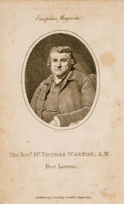 Rev. Mr. Thomas Warton, A. M.