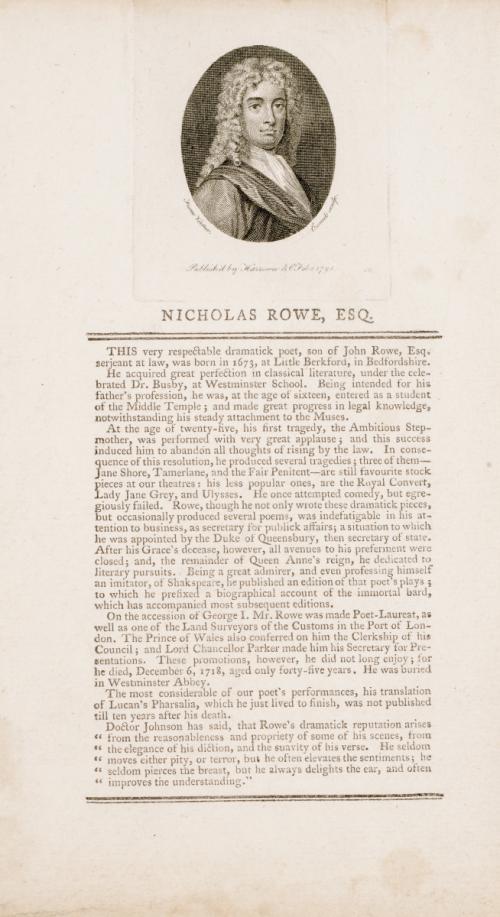 Nicholas Rowe, Esq.