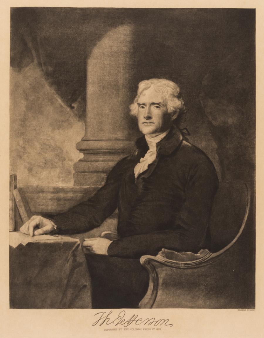 The National Gallery of Presidents – Th. Jefferson
