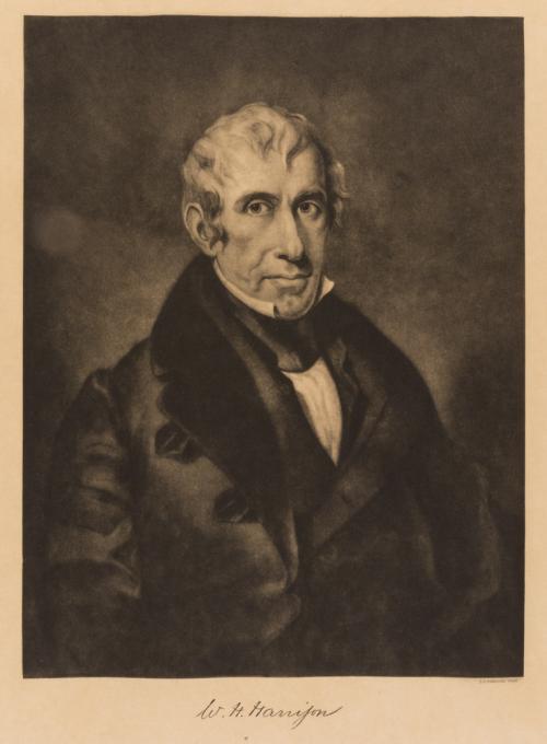 The National Gallery of Presidents – W.H. Harrison