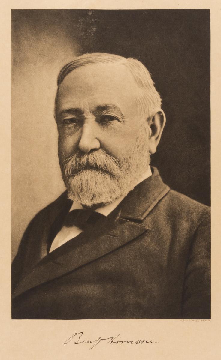 The National Gallery of Presidents – Benjamin Harrison