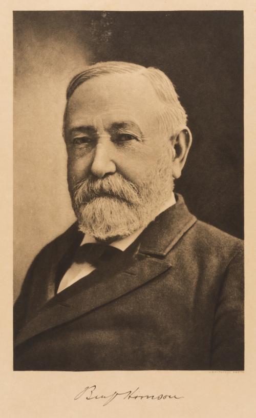 The National Gallery of Presidents – Benjamin Harrison