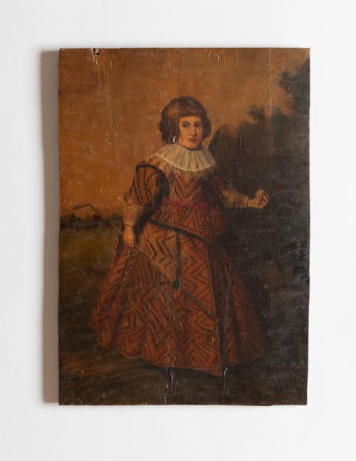Child with Golf Club and Ball