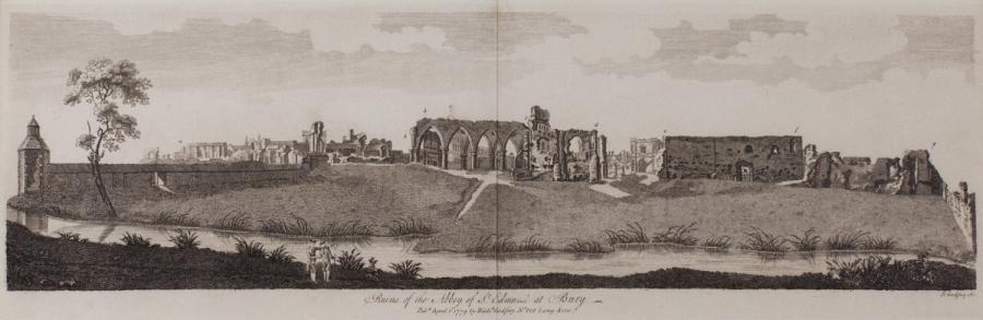 Ruins of the Abbey of St. Edmund at Bury