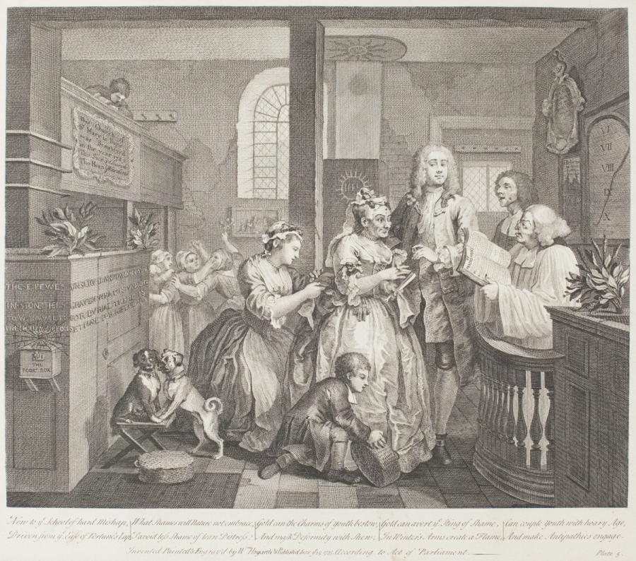 A Rake's Progress, Plate 5