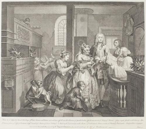 A Rake's Progress, Plate 5