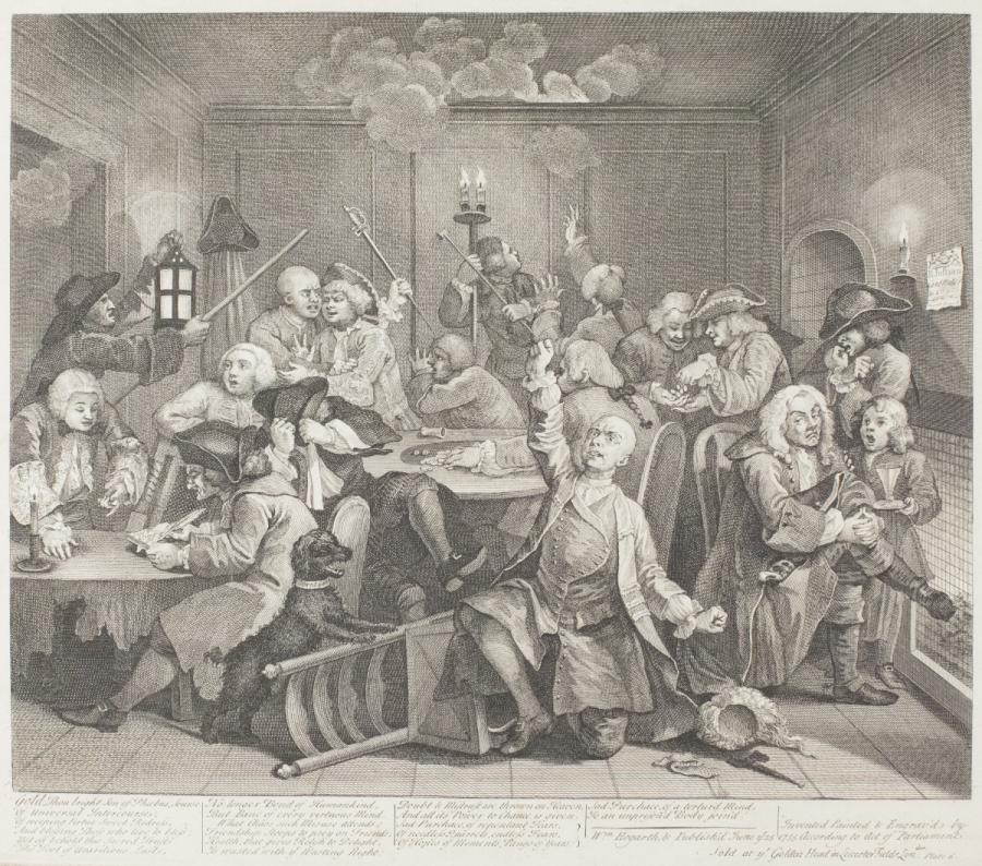 A Rake's Progress, Plate 6