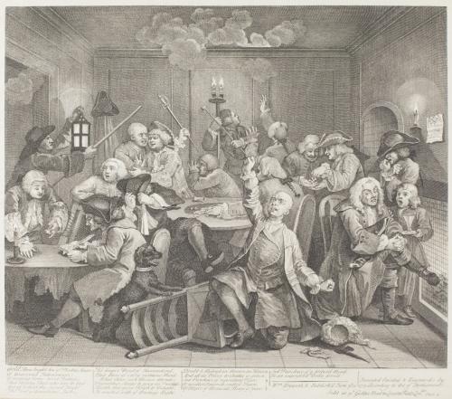 A Rake's Progress, Plate 6
