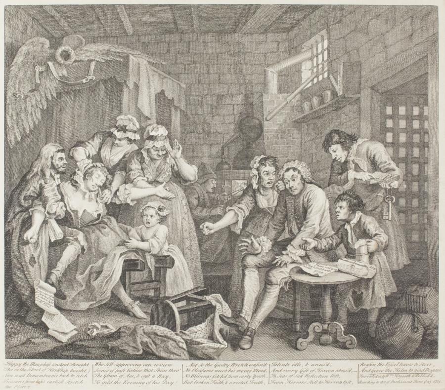 A Rake's Progress, Plate 7