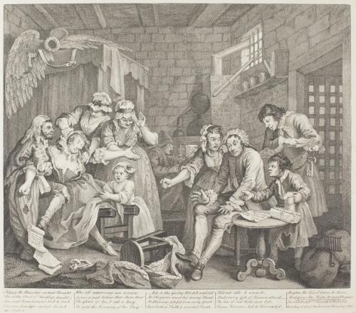 A Rake's Progress, Plate 7