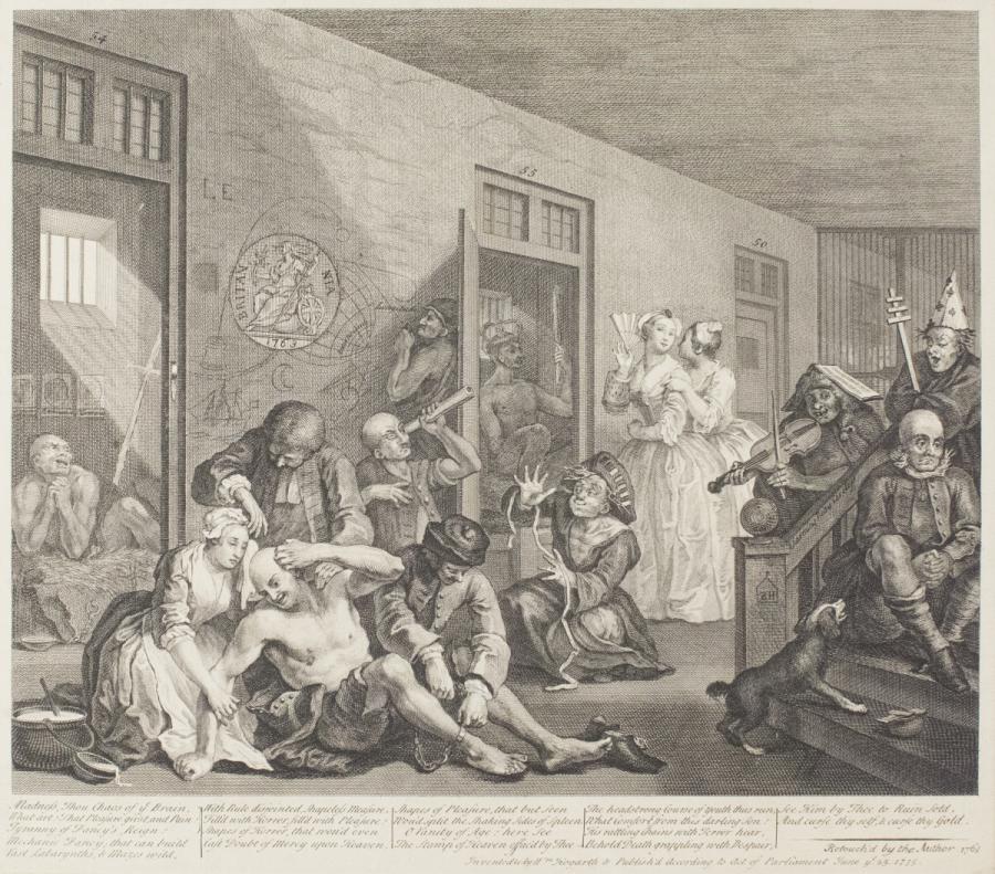 A Rake's Progress, Plate 8