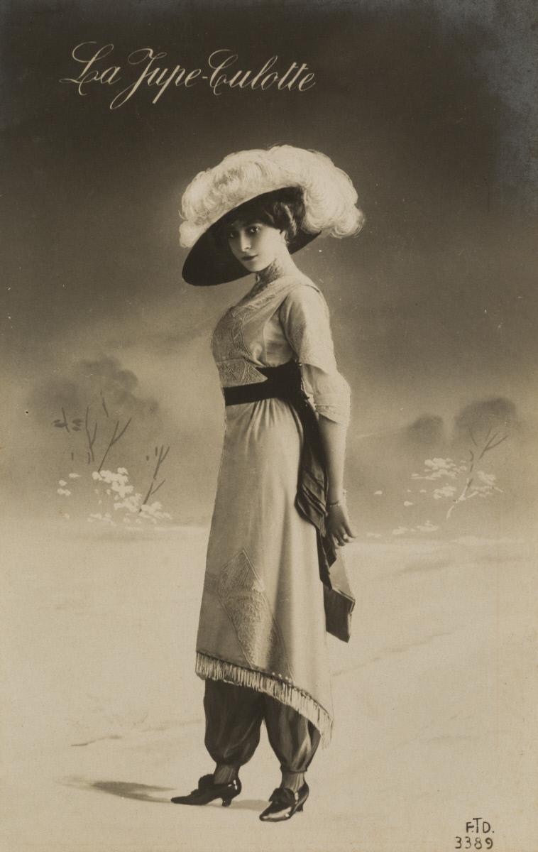 La Jupe Culotte-Edwardian Model
