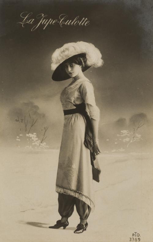 La Jupe Culotte-Edwardian Model